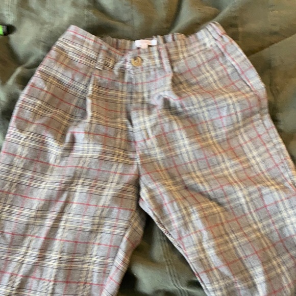 Vintage style highwaisted plaid pants - Picture 2 of 4